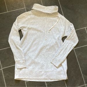 Joe Fresh waffle knit cowl neck long sleeve top